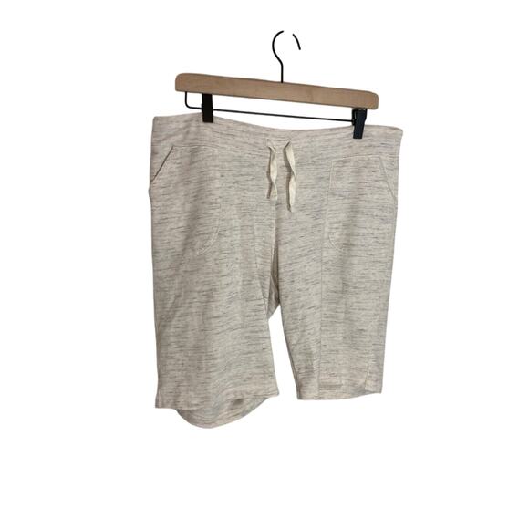 Eddie Bauer Men's Large Light Grey Sweat Casual Athletic Comfort Shorts - Picture 1 of 5